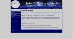 Desktop Screenshot of infinitesourcechurch.org